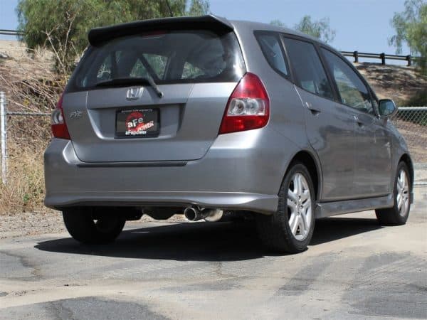 aFe POWER 07-08 Honda Fit L4-1.5L 2in. 304 SS Axle-Back Exhaust System - Image 2