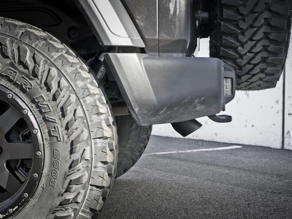 aFe MACH Force-Xp 2.5in 409SS Catback High-Tuck Exhaust 18-21 Jeep (JL) 3.6L 4-Door - Black Tip - Image 6