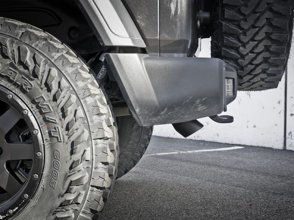 aFe MACH Force-Xp Axle-Back Hi-Tuck Exhaust System w/Black Tip 18-19 Jeep Wrangler (JL) V6 3.6L - Image 5