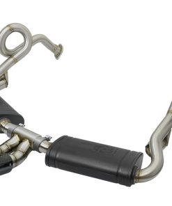 aFe MACHForce-Xp 2in 304 SS Cat-Back Exhaust w/Carbon Fiber Tips 13-16 Porsche Boxster 2.7L/3.4L