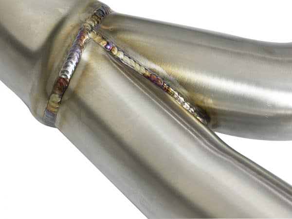 aFe MACH Force-Xp 2-1/2in SS Axle Back Exhaust w/Polished Tips 15+ BMW M3/M4 (F80/F82) L6 3.0L (tt) - Image 5