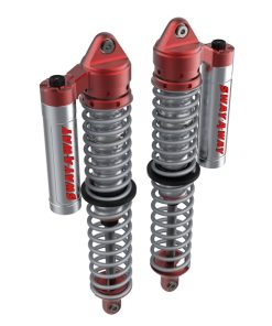 aFe 17-19 Polaris RZR 925/1000cc Sway-A-Way 2.5 Front Coilover Kit w/ PB Reservoirs and Comp Adj