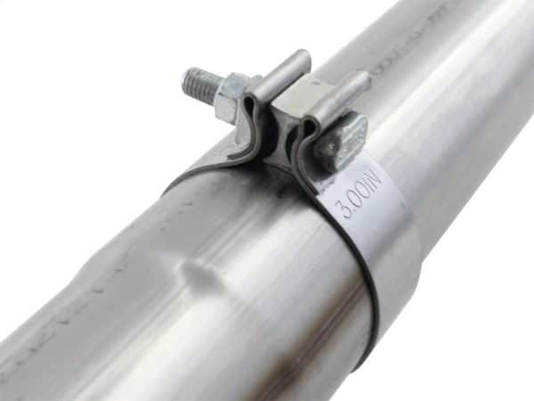 aFe MACHForce XP SS Exhaust 3in Cat-Back w/4.5in Polished Tip 11-14 Ford F150 Ecoboost V6 3.5Ltt - Image 4