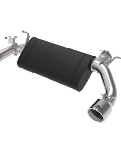 aFe MACHForce XP 3in to 2.5in 304 SS Axle-Back Exhaust w/ Polished Tips 14-16 BMW M235i