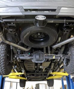 Alternative view of aFe Vulcan 3in 304 SS Cat-Back Exhaust 2021 Ford F-150 V6 2.7L/3.5L (tt)/V8 5.0L w/ Polished Tips