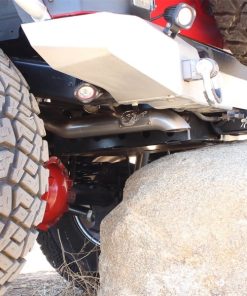 Alternative view of aFe Scorpion Exhaust System, Cat Back Aluminized Hi-Tuck 07-14 Jeep Wrangler JK Unlimited V6 3.6/3.8