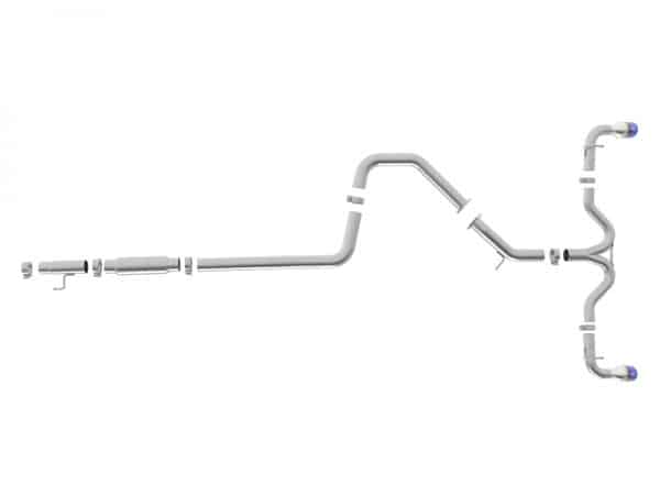 aFe Takeda 304SS Cat-Back Exhaust w/Blue Flame Tips 2018 Hyundai Elantra GT Sport I4 1.6L (t) - Image 4