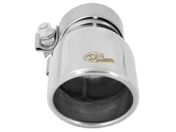 aFe MACH Force-Xp 2.5in Inlet x 3-1/2in Outlet x 6in Length 2.5in 304 Stainless Steel Exhaust Tip - Image 5