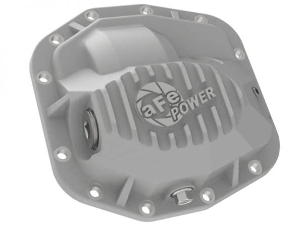 aFe Street Series Front Differential Cover Raw 2018+ Jeep Wrangler (JL) V6 3.6L (Dana M186) - Image 3