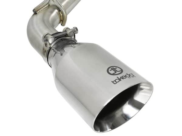 aFe Takeda 2.5in 304 SS Axle-Back Exhaust w/ Polished Tips 16-18 Infiniti Q50 V6-3.0L (tt) - Image 2