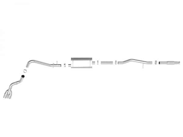 aFe Vulcan Series 3in 304SS Exhaust Cat-Back w/Pol Tip 2019 GM Silverado/Sierra 1500 V6-4.3L/V8-5.3L - Image 9