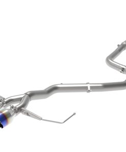 aFe Takeda Exhaust Cat-Back 19-20 Hyundai Veloster 304SS Blue Flame Dual Tips Exhaust