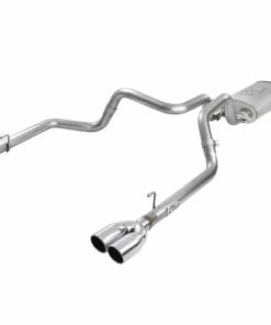 aFe Vulcan Series 3in-2-1/2in 304 SS Cat-Back 2019 GM Silverado 1500 V8-5.3L w/ Polished Tips