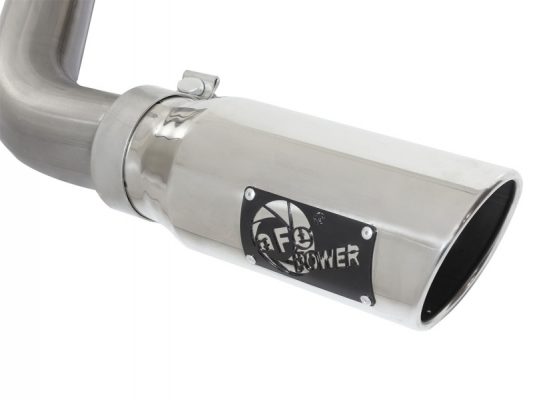 Alternative view of aFe MACH Force-Xp 3in CB SS Dual Exhaust w/Polished Tips 09-16 GM Silverado/Sierra 4.3L/4.8L/5.3L