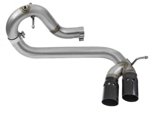 aFe Rebel Series DPF-Back 3in Side Exit SS Exhaust w/ IC Black Tip 2016 GM Colorado/Canyon 2.8L (td) - Image 4