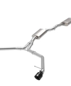 afe MACH Force-Xp 13-16 Audi Allroad L4 SS Cat-Back Exhaust w/Black Tips