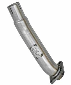 aFe Twisted Steel 2in Stainless Steel Loop Delete Down-Pipe 2018+ Jeep Wrangler (JL) V6 3.6L