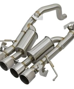 aFe MACHForce XP 3in-2 1/2in Axle Back 304SS Exhaust w/ Polished Tips 14-17 Chevy Corvette V8-6.2L