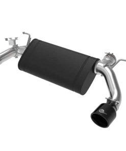 aFe MACHForce XP 3in to 2.5in 304 SS Axle-Back Exhaust w/ Black Tips 14-16 BMW M235i