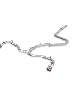 aFe Takeda 304SS Cat-Back Exhaust w/Blue Flame Tips 2018 Hyundai Elantra GT Sport I4 1.6L (t)