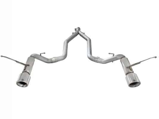 Alternative view of aFe MACHForce XP 14+ Jeep Grand Cherokee V6 3.0L (td) 2.5in DPF-Back 409SS Exhaust w/Resonators