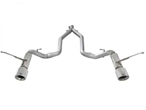 aFe MACHForce XP 14+ Jeep Grand Cherokee V6 3.0L (td) 2.5in DPF-Back 409SS Exhaust w/Resonators - Image 2