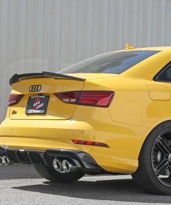 Alternative view of aFe MACHForce XP 3in-2.5in 304SS Exhaust Cat-Back 15-20 Audi S3 L4-2.0L (t) - Polished Tips