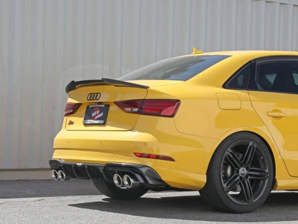 aFe MACHForce XP 3in-2.5in 304SS Exhaust Cat-Back 15-20 Audi S3 L4-2.0L (t) - Polished Tips - Image 2