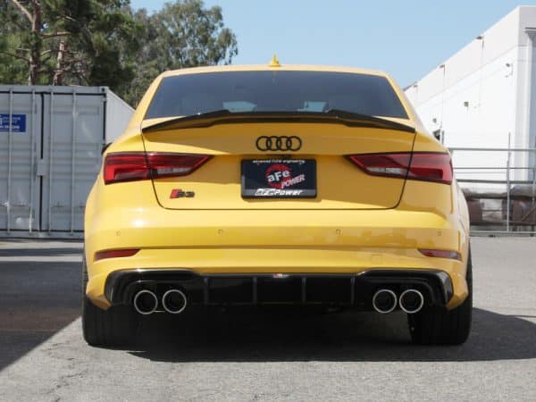 aFe MACHForce XP 3in-2.5in 304SS Exhaust Cat-Back 15-20 Audi S3 L4-2.0L (t) - Polished Tips - Image 4