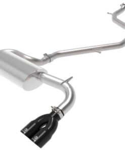 aFe Takeda 18-21 Toyota C-HR 2.0L 2.5in 304 Stainless Steel Cat-Back Exhaust w/ Black Tip