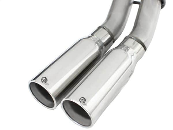 aFe Power MACHForce XP Exhaust System Cat-Back 409 Stainless Steel 07-08 Hummer H2 V8 6.0L/6.2L - Image 4