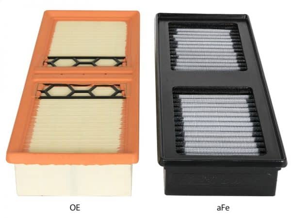 aFe Magnum FLOW Pro DRY S OE Replacement Air Filter 17-18 Alfa Romeo Giulia I4-2.0L (t) - Image 3