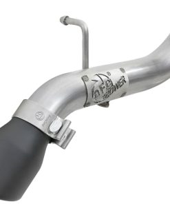 Alternative view of aFe MACH Force-Xp 2.5in 409SS Catback High-Tuck Exhaust 18-21 Jeep (JL) 3.6L 4-Door - Black Tip