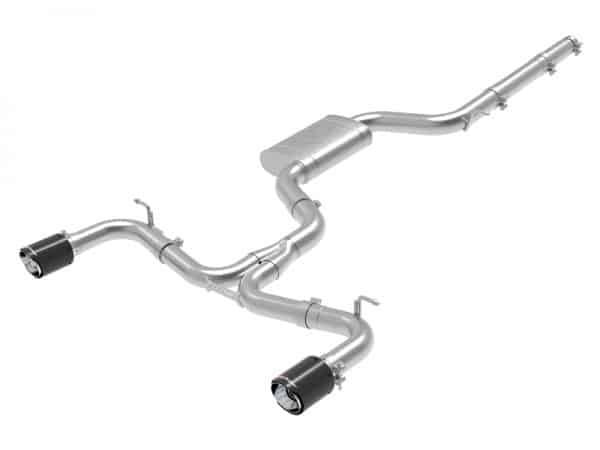 aFe MACHForce XP 3in-2.5in SS Exhaust Cat-Back 18-19 Volkswagen GTI (MK7.5) L4-2.0L (t) - Carbon - Image 9