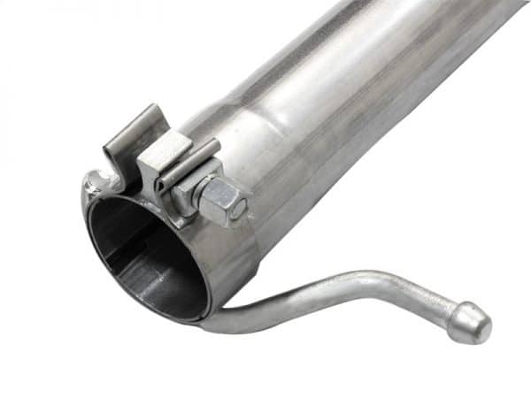 aFe Scorpion 2-1/2in Alum Steel Cat-Back Hi-Tuck 07-18 Jeep Wrangler (JK) V6 (Fits 4 Dr Model Only) - Image 6