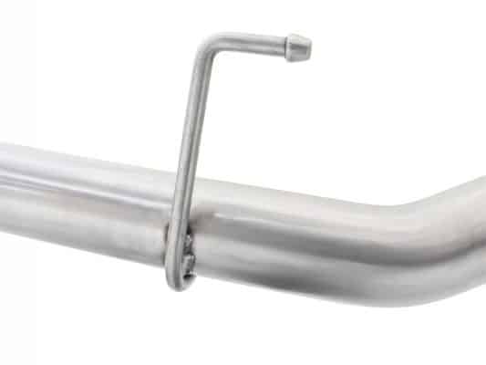 Alternative view of aFe MACHForce XP Exhaust Cat-Back 2.5/3in SS-409 w/ Polished Tip 05-15 Nissan Xterra V6 4.0L