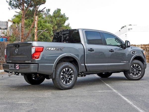aFe POWER Rebel Series 2-1/2in 409 SS Cat Back Exhaust w/ Polished Tips 16-17 Nissan Titan V8 5.6L - Image 3