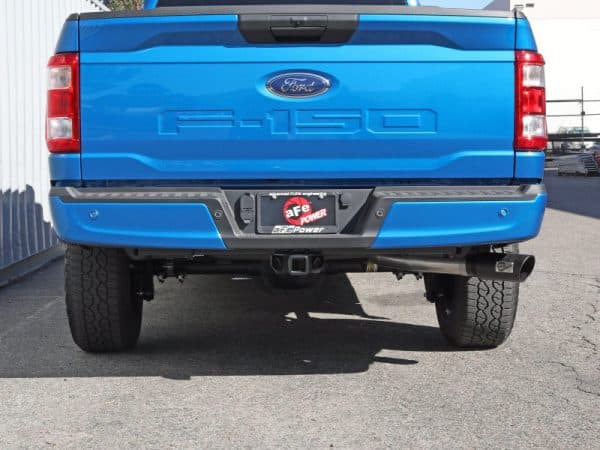 aFe Apollo GT 3in 409 SS Cat-Back Exhaust 2021 Ford F-150 V6 2.7L/3.5L (tt)/V8 5.0L w/ Black Tips - Image 7