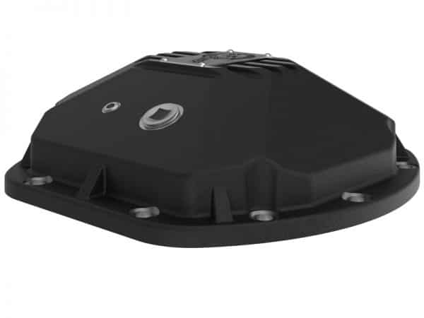 aFe Street Series Dana 30Front Differential Cover Black w/ Machined Fins 97-18 Jeep Wrangler - Image 3