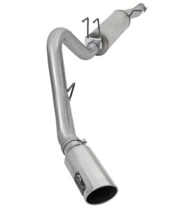 aFe MACHForce XP 2017 Ford SuperDuty F-250/F-350 V8 6.2L CC/LB Cat-Back SS 4in. Exhaust System