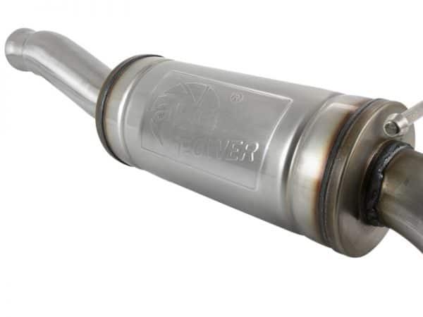 aFe Rock Basher 2.5in 409SS Cat-Back Exhaust System 18-21 Jeep Wrangler (JL) V6 3.6L - Image 3