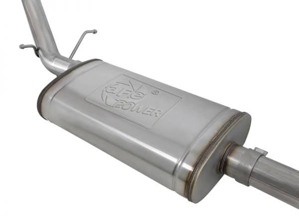 aFe Vulcan Series 3in 304SS Exhaust Cat-Back w/Blk Tip 2019 GM Silverado/Sierra 1500 L4-2.7L (t) - Image 3