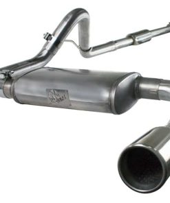 aFe MACHForce XP Exhausts Cat-Back SS-409 EXH CB Jeep Wrangler JK 3.8L 07-11 (4 Dr)