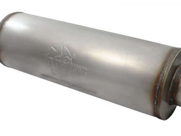 aFe MACHForce XP SS Exhaust 4in Cat-Back w/ Polish Tip 2015 Ford F-150 EcoBoost V6 2.7/3.5Ltt - Image 2
