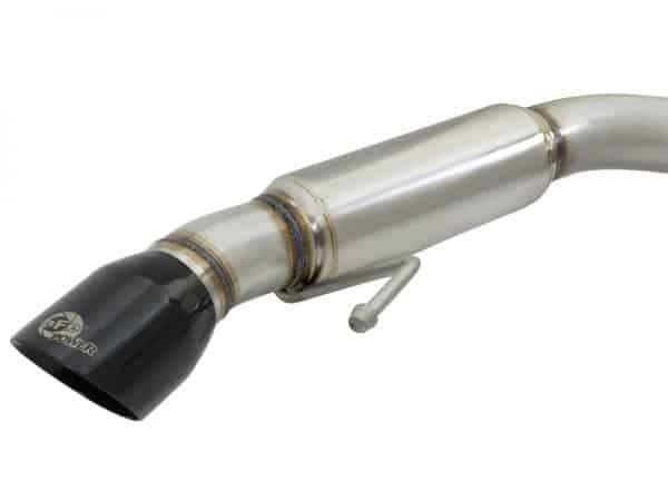aFe MACHForce XP 3in 304 SS Sport Tone Cat-Back w/ Black Tips 15-17 Ford Mustang V6-3.7L/V8-5.0L - Image 5