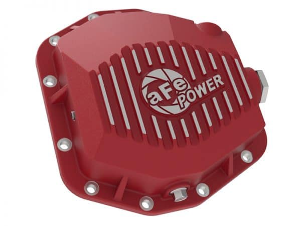aFe Pro Series Rear Differential Cover Red 2018+ Jeep Wrangler (JL) V6 3.6L (Dana M220) - Image 3