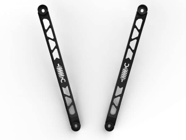 aFe CONTROL 304 Stainless Steel Front Suspension Strut Brace Black - Toyota GR Supra (A90) 20-21 - Image 3
