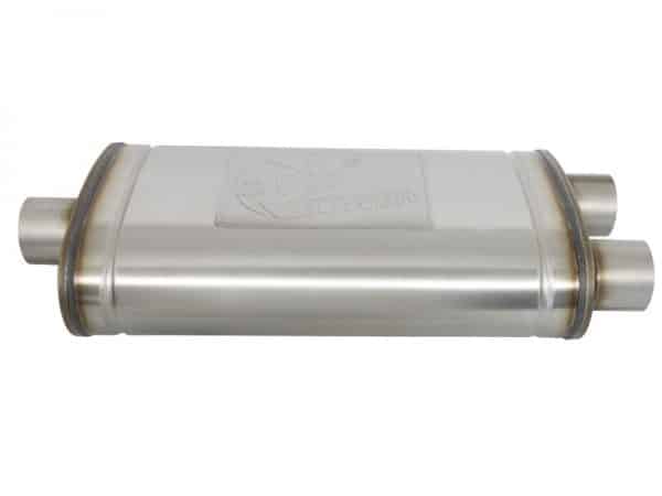 aFe Vulcan 3in 304 SS Cat-Back Exhaust 2021 Ford F-150 V6 2.7L/3.5L (tt)/V8 5.0L w/ Polished Tips - Image 6