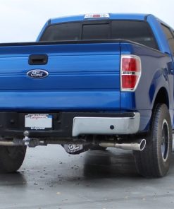 Alternative view of aFe MACHForce XP Exhausts 3inSS Dual Side Exit Cat-Back 11-14 Ford F150 Ecoboost V6-3.5L (TT)