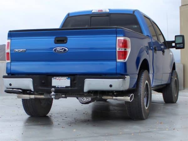 aFe MACHForce XP Exhausts 3inSS Dual Side Exit Cat-Back 11-14 Ford F150 Ecoboost V6-3.5L (TT) - Image 2